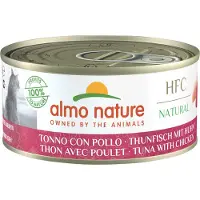 Almo Nature HFC Natural tun og kylling vådfoder til katte (150 g)