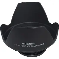 Polaroid Lens Hood Screw-On 58mm, 5,8 cm, Kronblad, Sort, 0 g