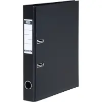 Pierre by Elba Brevordner Strong-Line PP A4 sort smal 50 mm - (10 stk.)