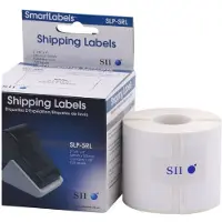 Seiko Instruments SLP-SRL - Hvid - 54 x 101 mm 220 stk. (1 rulle(r) x 220) shipping etiketter - for Smart Label Printer 100, 120, 200, 220, 240, 410,