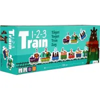 Barbo Toys 123 Togpuslespil med sjove dyr - 1-10