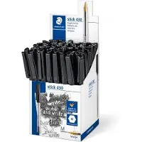 Staedtler Cup Ballpoint Pen Stick 430 M - sort - 50 stk.