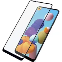 PanzerGlass Samsung Galaxy A21 Case Friendly Skærmbeskyttelse Hærdet Glas - Sort Kant