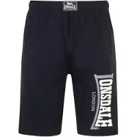 Lonsdale Bukser 'Jam' sort / hvid