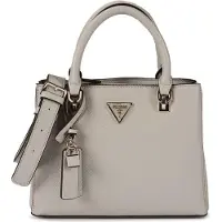 GUESS Guesstil kvinder. HWZG9672050 Noelle saffiano beige håndtaske (OSFA), Casual, Polyuretan
