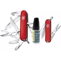 Victorinox Huntsman with Classic SD and maintenance oil
