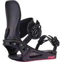 K2 Snowboard - Snowboardbindinger - K2000 ATSB Binding Black til Unisex - Størrelse M - Sort