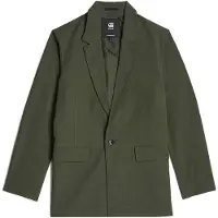 G-Star G-Startil kvinder. D26943-D522-995 Grøn Bf-blazer (XL), Casual, Viscose