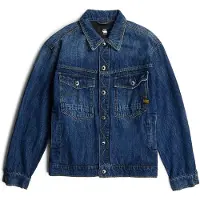 G-Star G-Startil mænd. D23593-D788-H460 Dakota jakke blå (XL), Casual, Bomuld, Denim