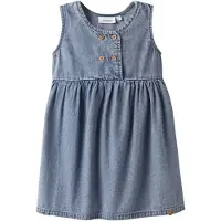 Lil´ Atelier Kjole blue denim