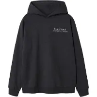 TWO SOON Sweatshirt sort-meleret / hvid