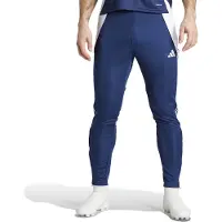 Adidas Træningsbukser Tiro 24 Slim - Mørkeblå/Hvid, størrelse Large