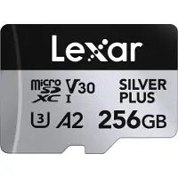 Lexar Professional Silver Plus MicroSD/SD - 205MB/s - 256GB