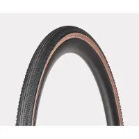 Bontrager Girona Pro TLR graveldæk - Black/Tan - 700c x 38mm - Cykeltilbehør