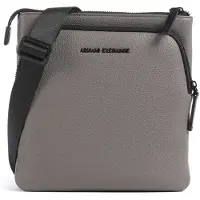 Armani Exchange A|X Armani Exchangetil mænd. XM002033AF19929U6107 Skuldertaske i syntetisk læder med gråt logo (OSFA), Casual, Polyester