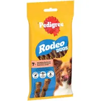 Pedigree Rodeo Duos - Oksekød og ost (10 x 7 stk.)