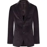 Hackett London Hackett Londontil mænd. HM470544 Brun blazer i strækbar kordel (38/32), Casual, Party, Bomuld, Klassisk