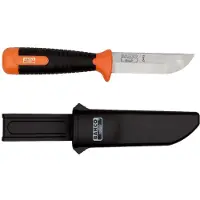 Bahco Tung Mejselkniv Med Buet Blad Og Gummihåndtag 25 Mm