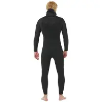 Rip Curl Dawn Patrol 5/4 Mm Langærmet Våddragt Med Hætte Og Lynlås På Brystet