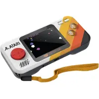 My Arcade Pocket Player Pro + Rejseetui Bærbart Atari-spilsystem Med Etui Retrokonsol