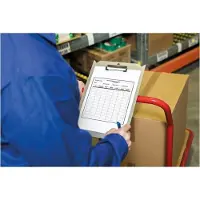 Djois Clipboard, TARIFOLD aluminium, 210x297mm, aluminium