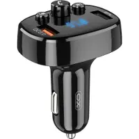XO FM-sender med Bluetooth MP3 og USB-opladning 18W
