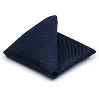 Suitable silketørklæde i navy Blå Mørkeblå