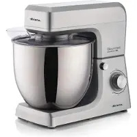 Ariete 1576, Bordmixer, Rustfrit stål, Piskning, Æltning, Blanding, 10 L, Knapper, Drejning, Rustfrit stål
