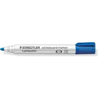 Staedtler LUMOCOLOR WB-MARKER, 10 STK, 2mm BLÅ