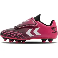 Hummel Fodboldstøvler - Hattrick MG JR - Pink Flambe - - 33 - Fodboldstøvler