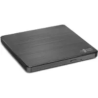 Hitachi - LG GP60NB60 Slim Portable DVD-Writer - DVD-RW (Brænder) - USB 2.0 - Sort