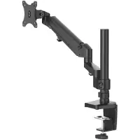 Hama - Monteringssæt (fuld bevægelses-arm) - Gas Spring - for Monitor - sort - skærmstørrelse: 13-35 - skrivebordsmonterbar