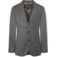 Hackett London Hackett Londontil mænd. HM470542 Blazer 130S Pow grå (50/32), Casual, Party, Bomuld, Klassisk