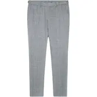 Hackett London Hackett Londontil mænd. HM212624 Sildebensbukser grå (38/32), Casual, Linned