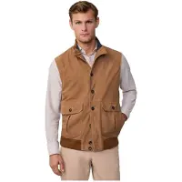 Hackett Suede Pkt Vest