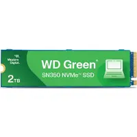 Western Digital WD Green SN350 NVMe SSD WDS200T3G0C - SSD - 2 TB - intern - M.2 2280 - PCIe 3.0 x4 (NVMe)