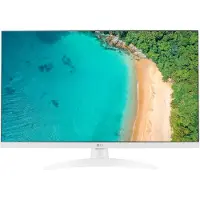 LG 27TQ615S-WZ - LED-skærm med TV-tuner - Smart - 27 - 1920 x 1080 Full HD (1080p) - IPS - 250 cd/m² - 1000:1 - 14 ms - 2xHDMI - højtalere