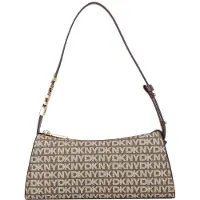 DKNY Skuldertaske 'AVRIL' brun
