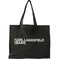 Karl lagerfeld JEANS Shopper lysegrå / sort