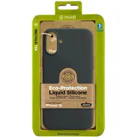 Muvit For Change Liquid Silicone Iphone 16 Telefon Etui