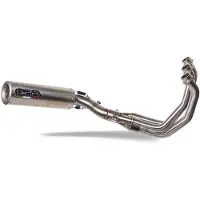Gpr Exhaust Systems M3 Inox Triumph Trident 660 2021-2024 E5 Round Low Ikke-homologeret Fuldt Linjesystem