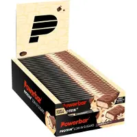 Powerbar Plus Low Sugar 30% Proteinbarer æske 35g 30 Stk Vanilje
