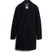 Superdry Superdrytil mænd. M5011885A Town Merchant Store navy frakke (M), Casual, Bomuld, Lange ærmer, Blå