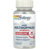 Solaray Super Multidophilus 24 Enzymes And Digestive Aids Kapsler 60 Enheder