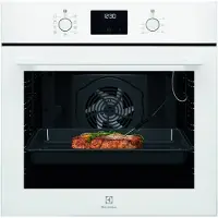 Electrolux SenseCook 600 COB402V - Ovn - til indbygning - niche - bredde: 56 cm - dybde: 55 cm - højde: 59 cm - med selv-rengøring - Klasse A+ - hvid
