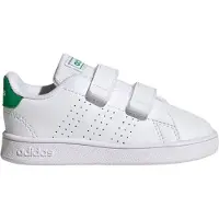 Adidas Advantage Lifestyle Court Two Hook-and-loop-sko, størrelse 22
