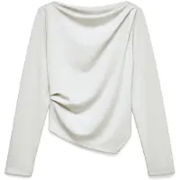 Vero Moda Bluse 'VMMille' hvid