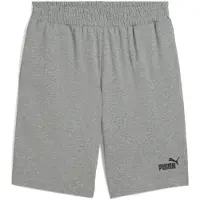 Puma Essentials No. 1 Logo Jersey 10" Shorts Men, Clothing, Medium Gray Heather, L