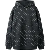 LMTD Sweatshirt sort / hvid