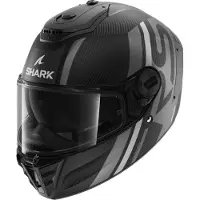 Shark Spartan RS Carbon Shawn Mat/Karbon/antracit S sort
